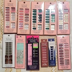Lot of Dashing Diva Nail and Pedicure Strips